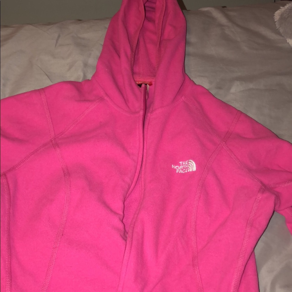 north face zip up hoodie